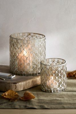 Ivie Glass Candle Holder