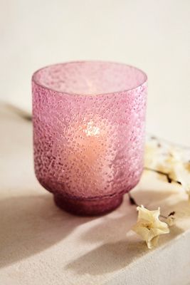 Textured Color Pedestal Votive