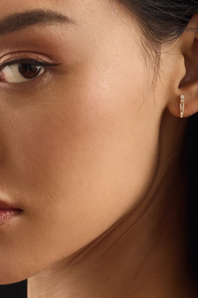 Skinny Crystal Earrings #2