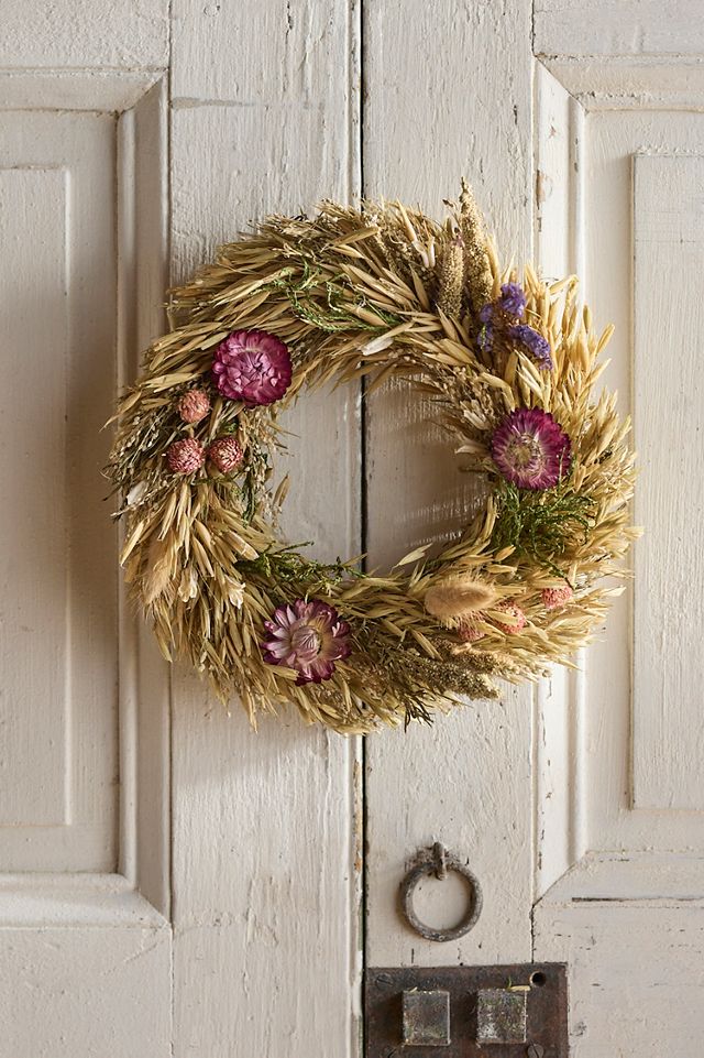 Dried Garden Wreath #3
