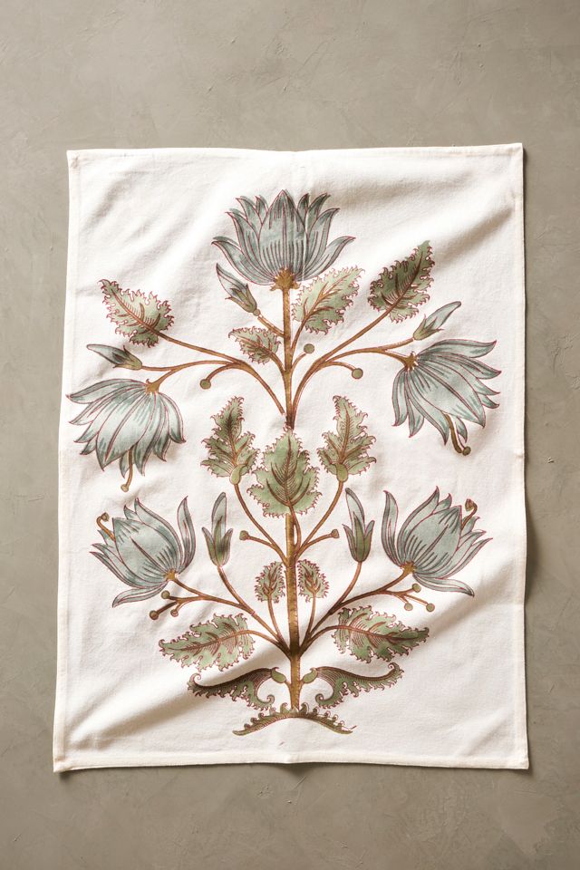 Flora Cotton Dish Towel #1