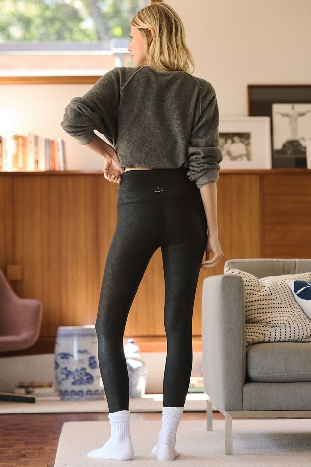 Beyond Yoga Leatherette High-Waisted Midi Leggings #2
