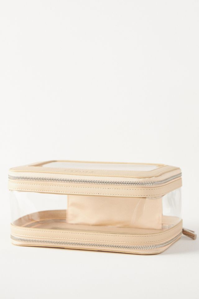 Clear makeup carrying clearance case