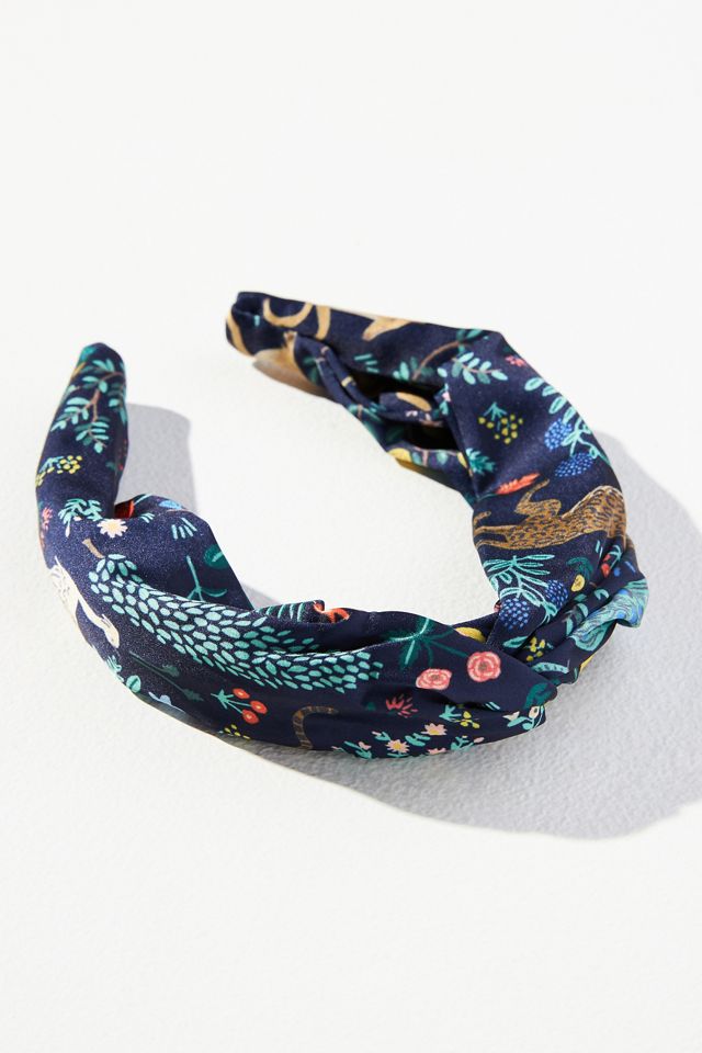 Rifle Paper Co. Menagerie Silky Headband | Anthropologie display picture 1