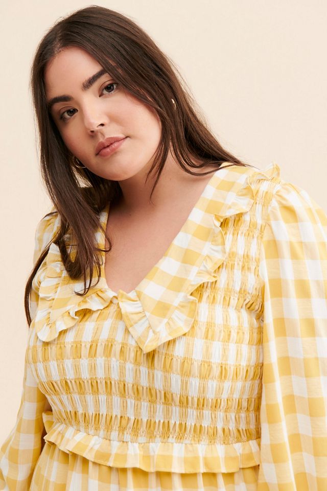 En Elly Cindy Gingham Dress #3
