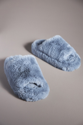 Fuzzy House Pantofole Donna In Pelliccia Sintetica | Aperte Morbide Con Memory Foam, Suola Antiscivolo, Comode Per Casa E Camera Da Letto - 3