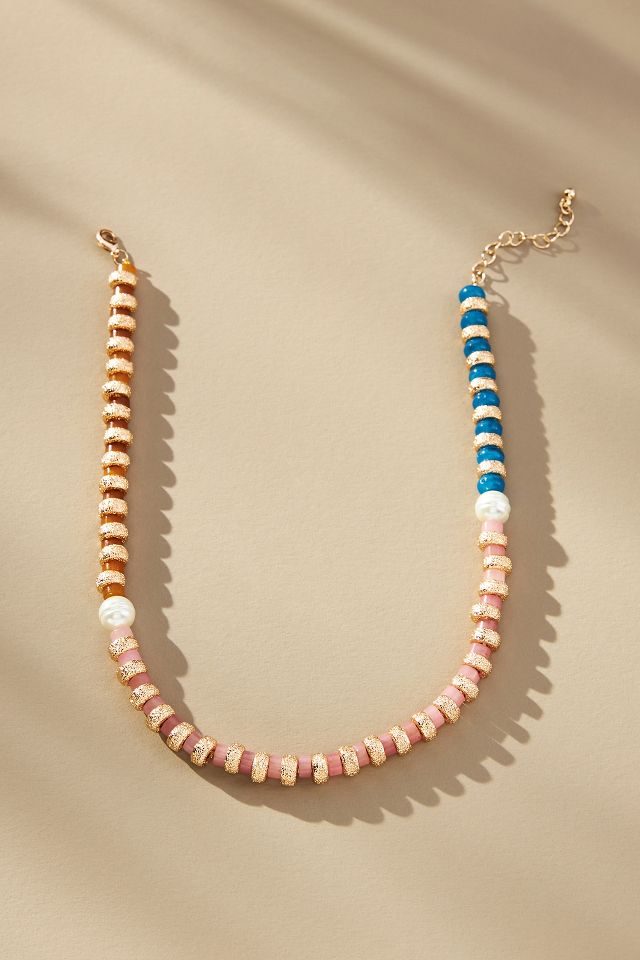 Anthropologie beaded deals necklace