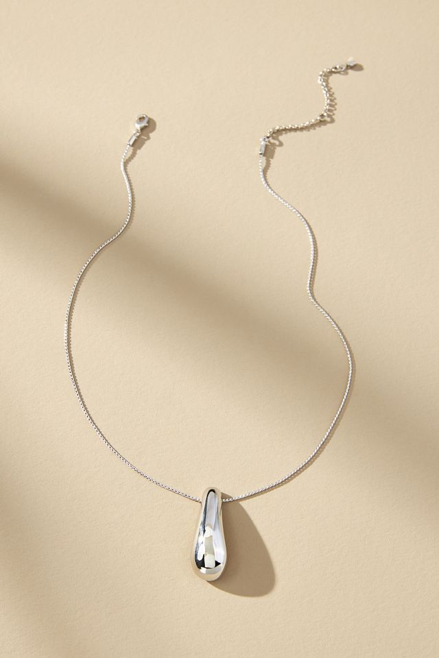 Teardrop Pendant Necklace #1