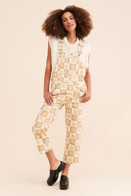 Brixton Christina Cropped Overalls