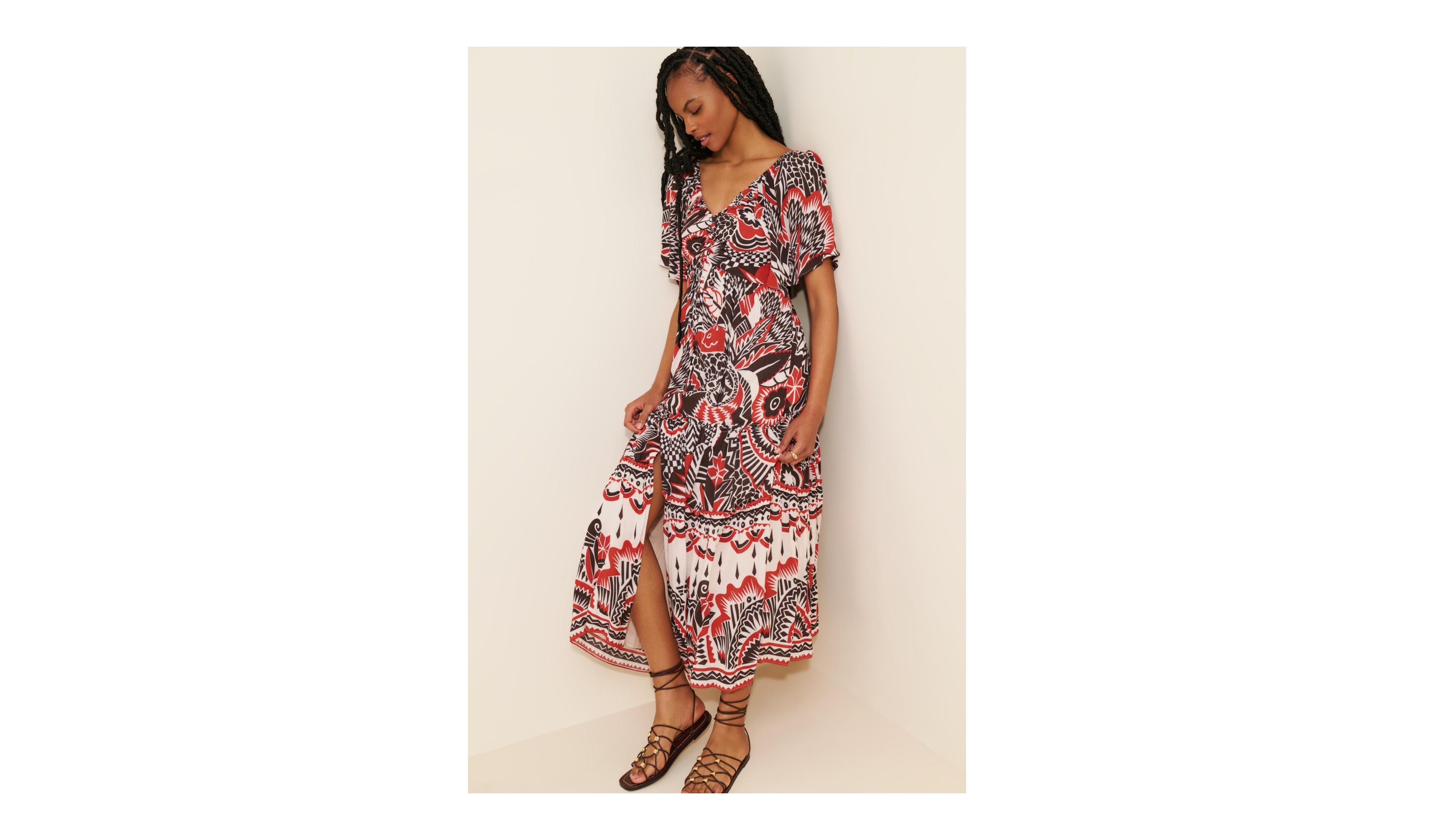 Tiered Maxi Dress