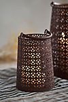 Perforated Iron Lantern with Handle #2