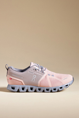 On Cloud 5 Waterproof Running Shoe In Pink