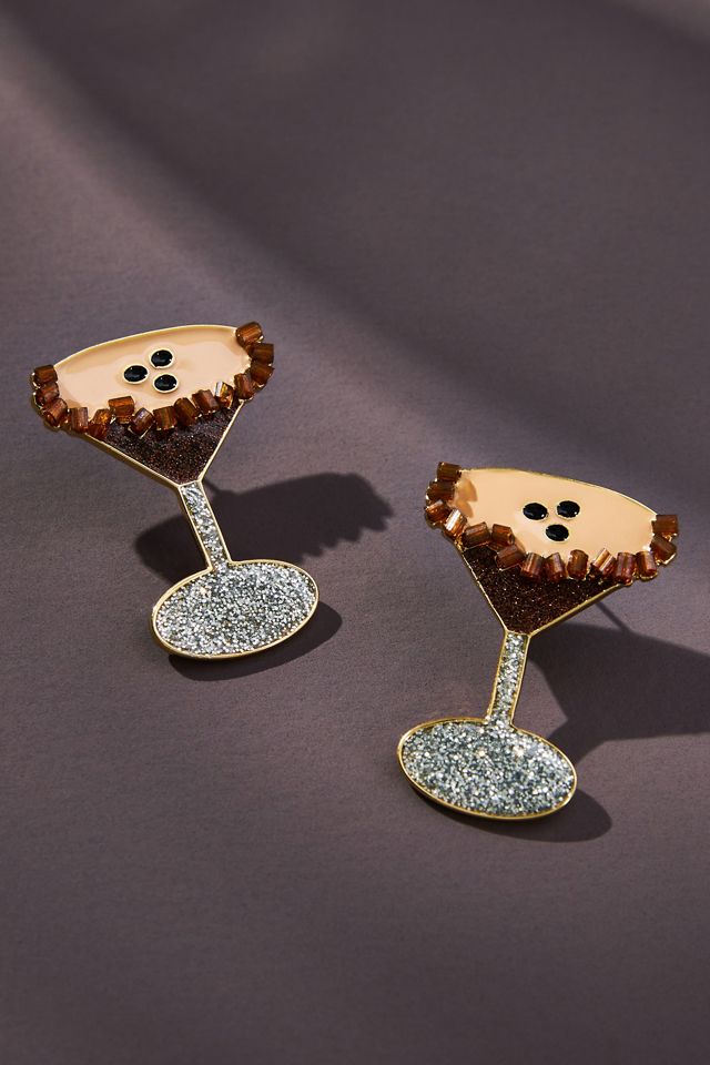BaubleBar Espresso Martini Earrings Anthropologie