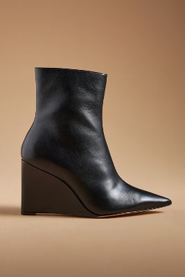 Anthropologie hidden cheap wedge booties