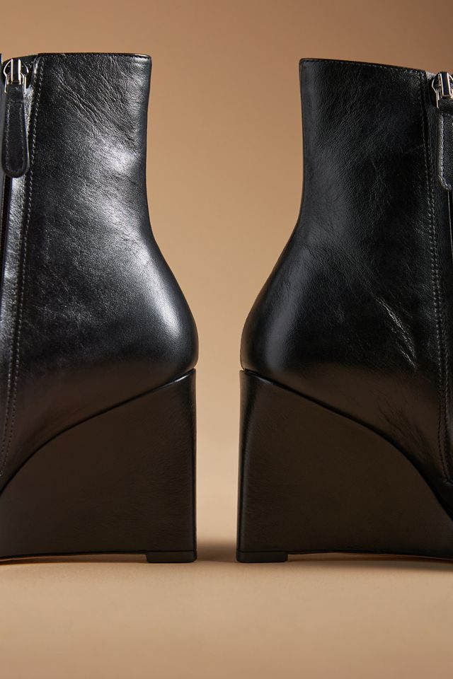 By Anthropologie Short Wedge Boots #2
