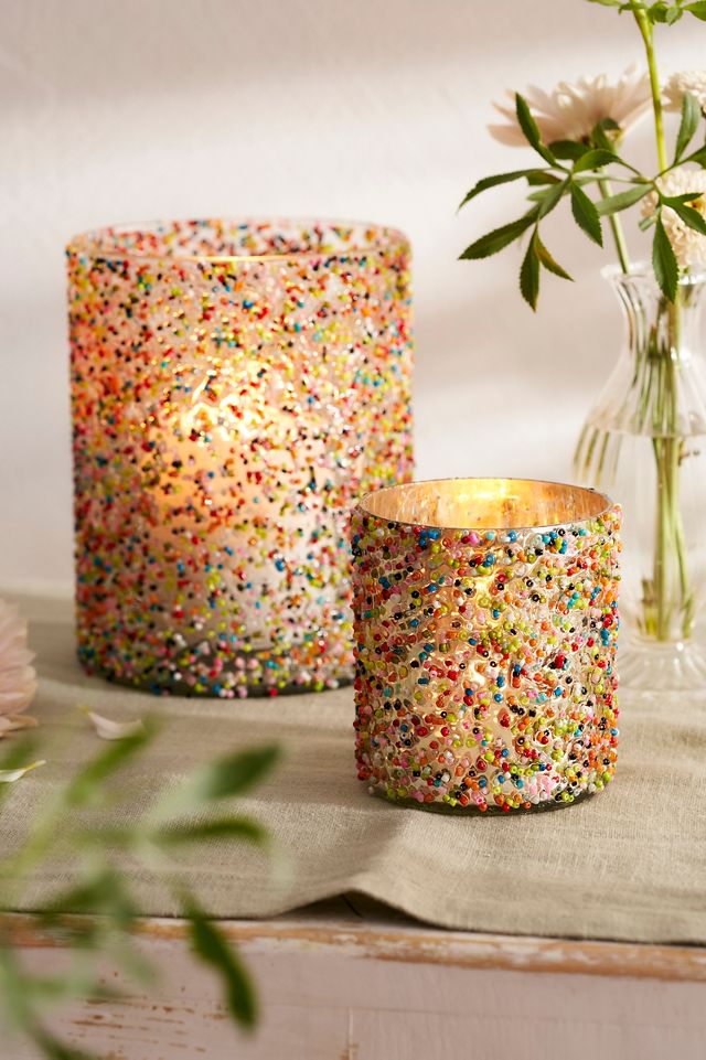 Sprinkle Votives, Set of 2