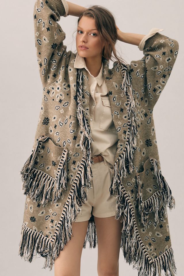 Bandana Fringed Duster #1