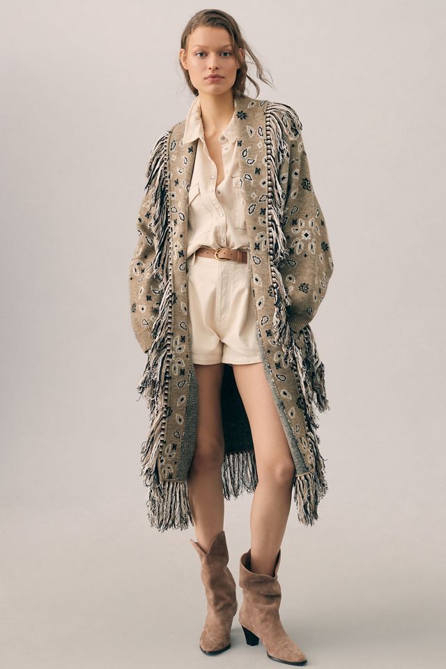 Bandana Fringed Duster #3