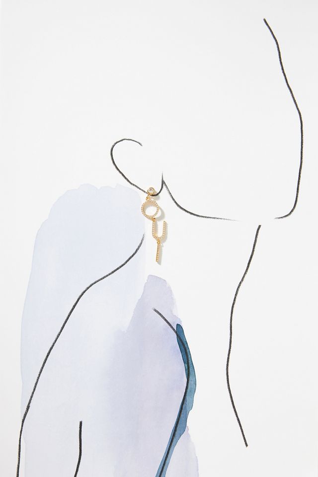 Frasier Sterling Oui Oui Drop Earrings #2