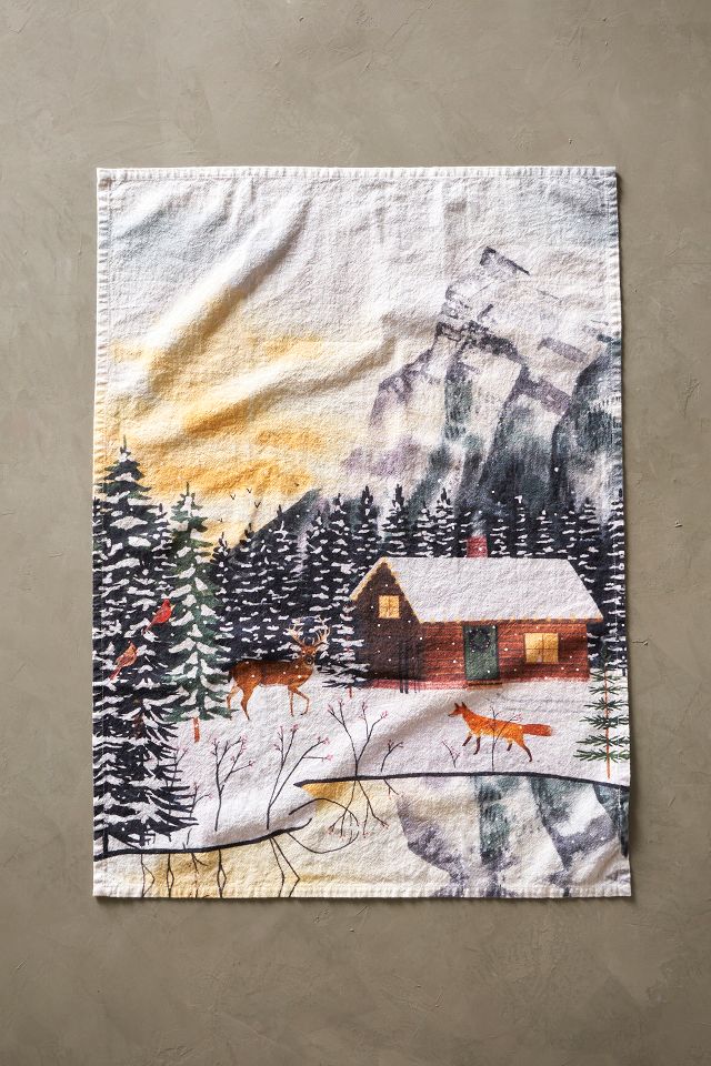 Cabin Dish Towel 