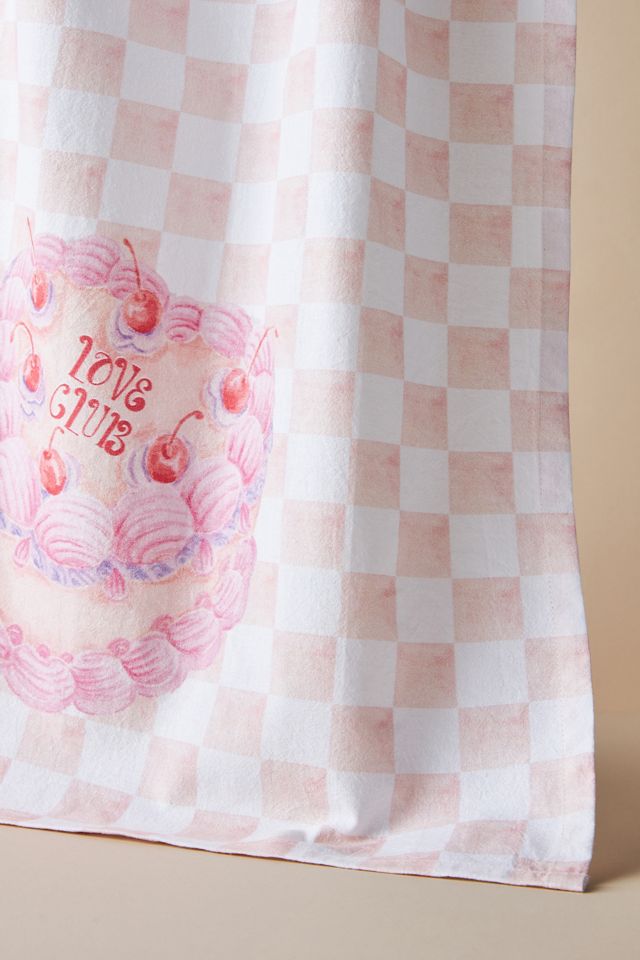 Stephanie Tara Love Club Dish Towel #1