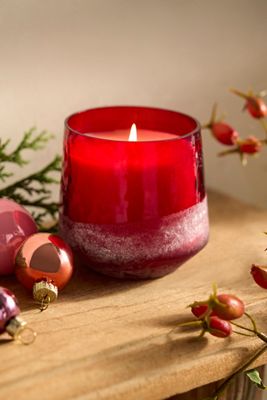 Illume Sanded Glass Candle, Holiday