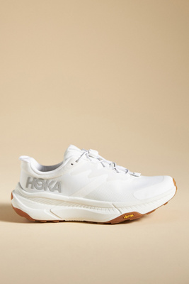 Hoka Ivory Fabric W Transport Sneakers In Eggnogeggnog