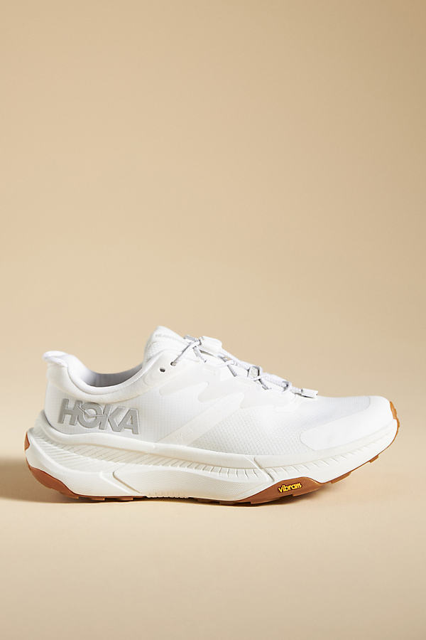 Hoka Ivory Fabric W Transport Sneakers In White