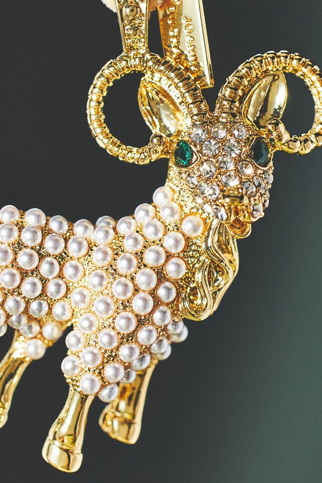 Joanna Buchanan Pavé Crystal Zodiac Ornament #3