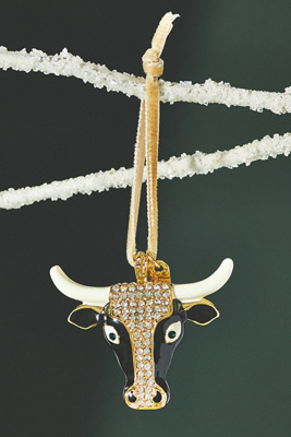 Joanna Buchanan Pavé Crystal Zodiac Ornament - Thumbnail 2