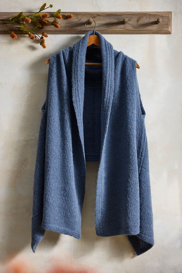 Heathered Alpaca Shawl #1