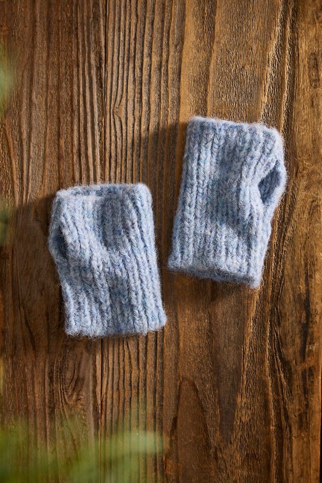 Fingerless Alpaca Gloves #1