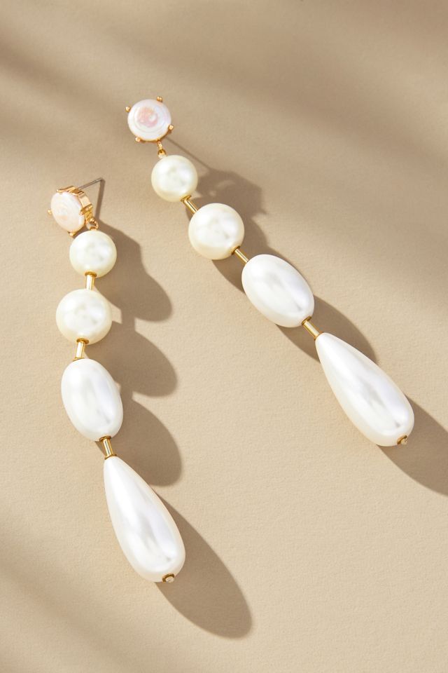 Pearl Drop Earrings #1