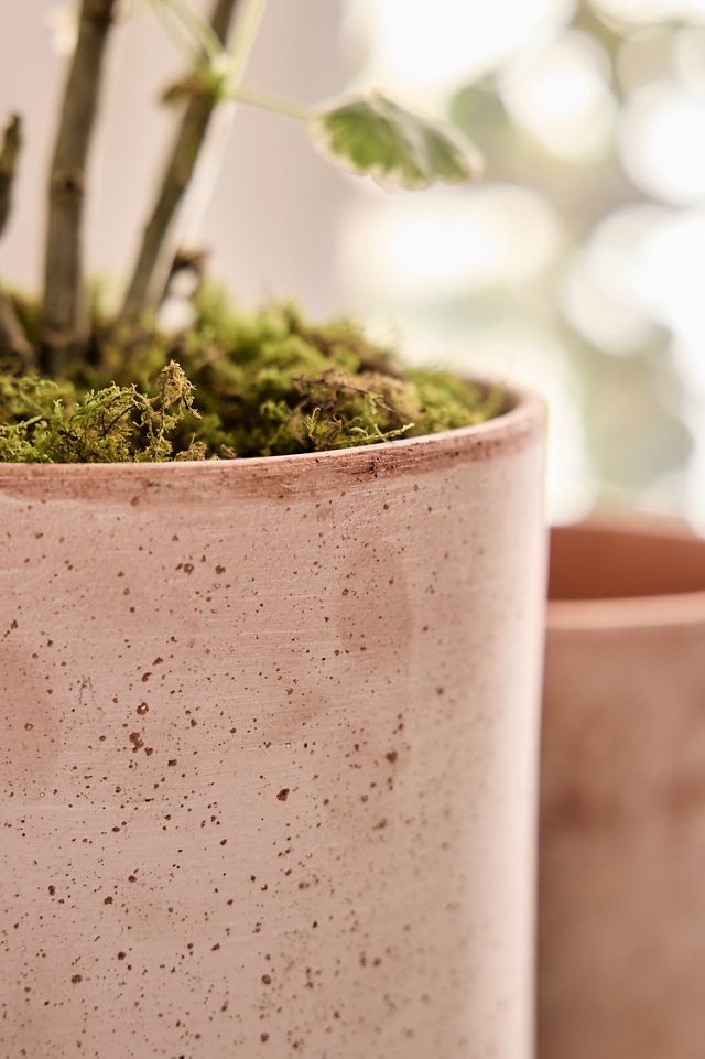 Mod Ceramic Jar Planter, 9"