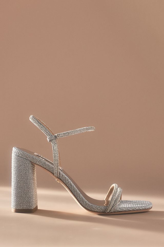 Heels badgley discount mischka silver