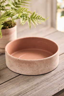 Bergs Hoff Terracotta Saucer, Rose, 11" | Terrain