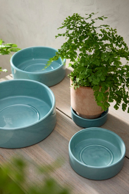 Terrain Bergs Hoff Glazed Terracotta Saucer