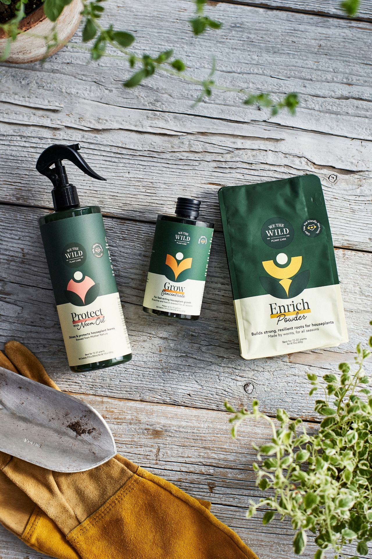 We the Wild Essential Plant Care Kit