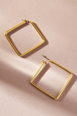 Uncommon James Girl Boss Earrings In Gold