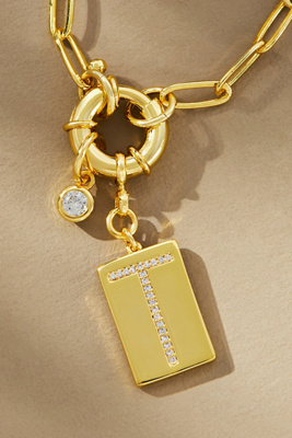 Initial Chain Necklace
