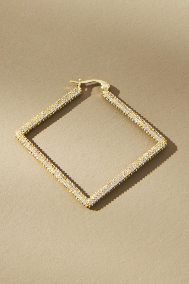 Uncommon James Girl Boss 2.0 Geometric Hoop Earrings #1