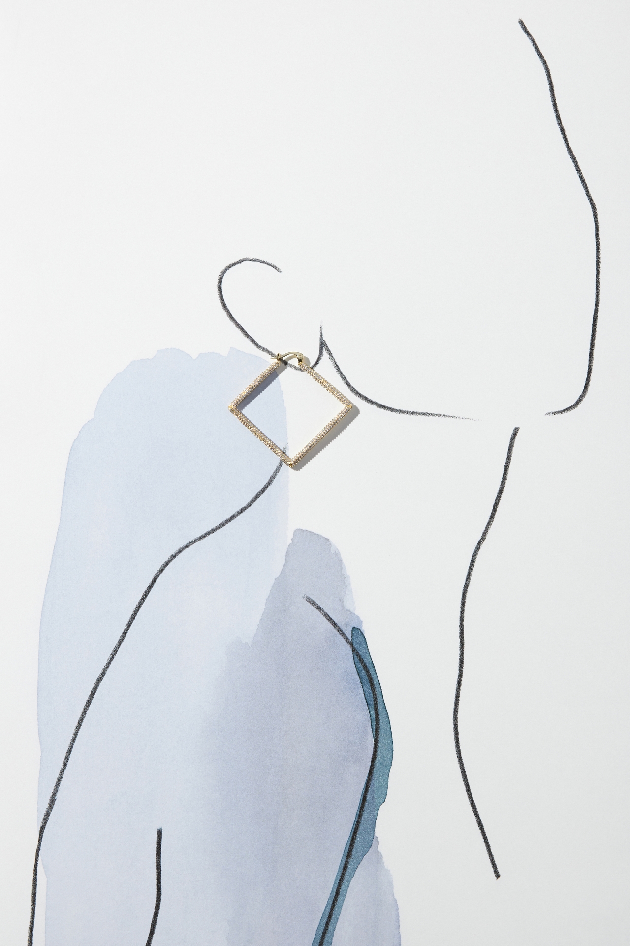 Uncommon James Girl Boss 2.0 Geometric Hoop Earrings