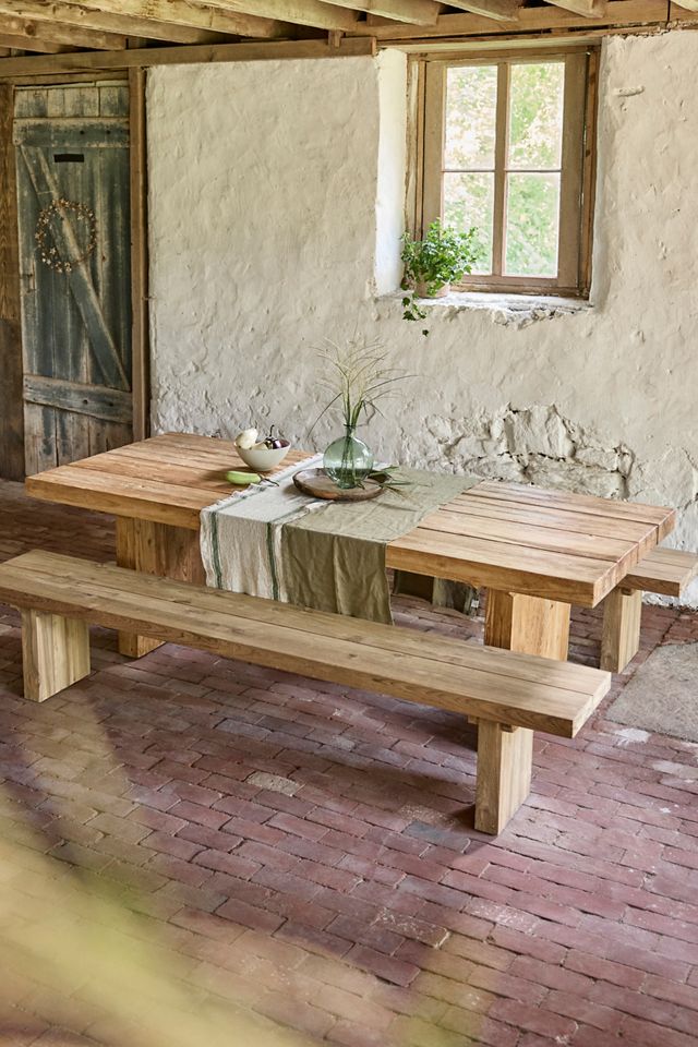 Horizon Teak Dining Bench #1