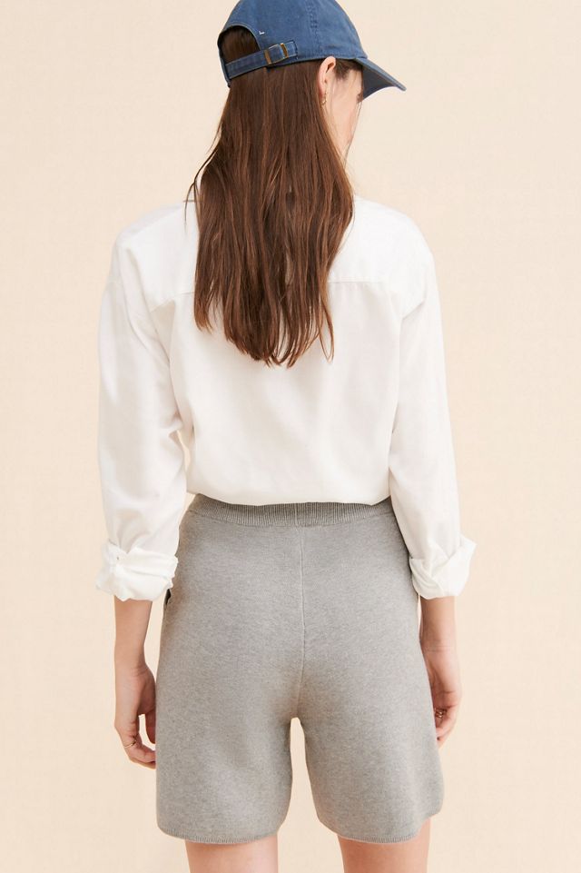 Endless Rose Drawstring Rib Knit Shorts #1