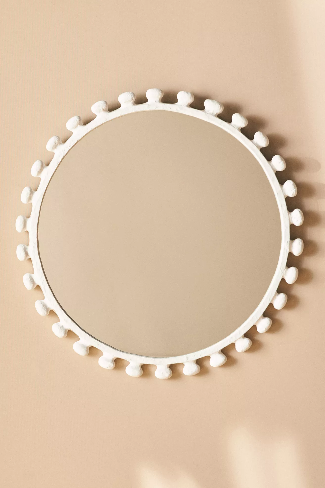 Regina Andrew Sanya Metal Matte White Mirror - thumbnail 2