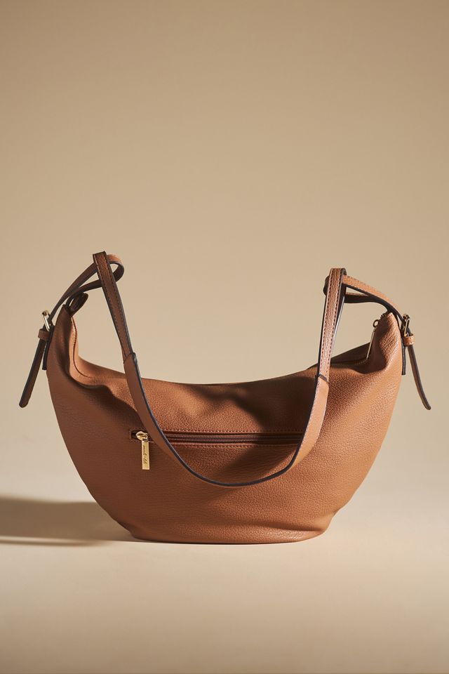 Mali + Lili Half Moon Faux Leather Sling Bag #1