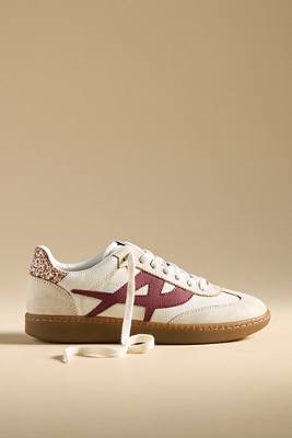 Ash Sunset Sneaker In Red