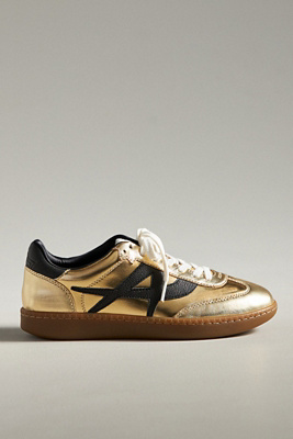 Ash Women's Sunset Lace Up Sneakers In Gold