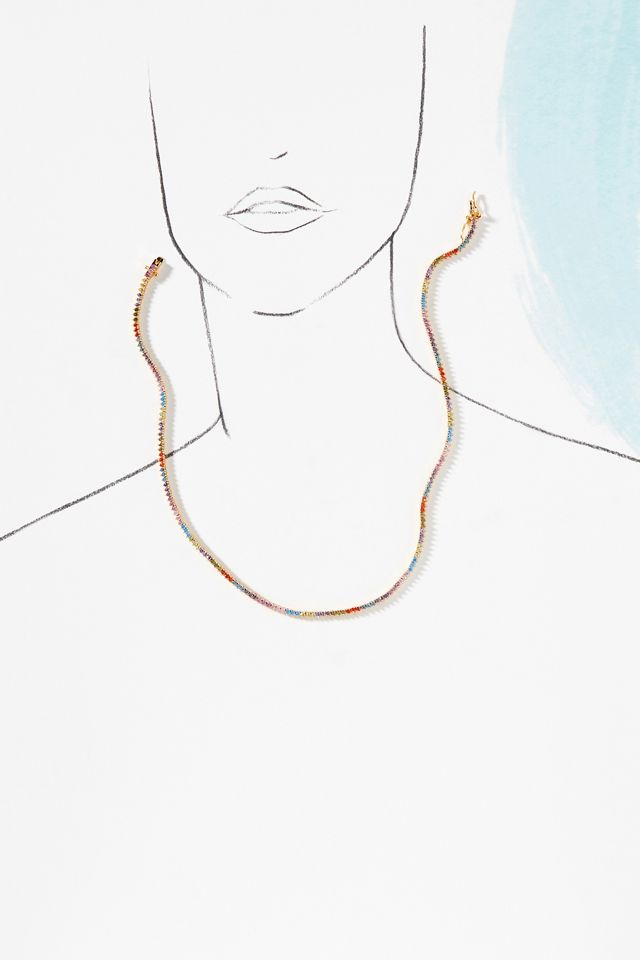 Sparkling Tennis Necklace #2