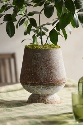 Iron Tapered Urn Planter